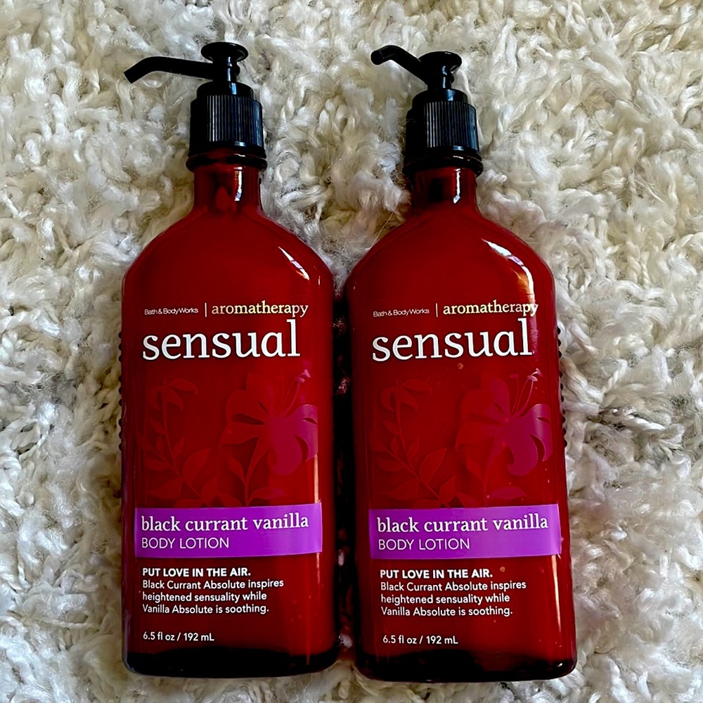 Bath n Body Works Black Current Vanilla Lotion